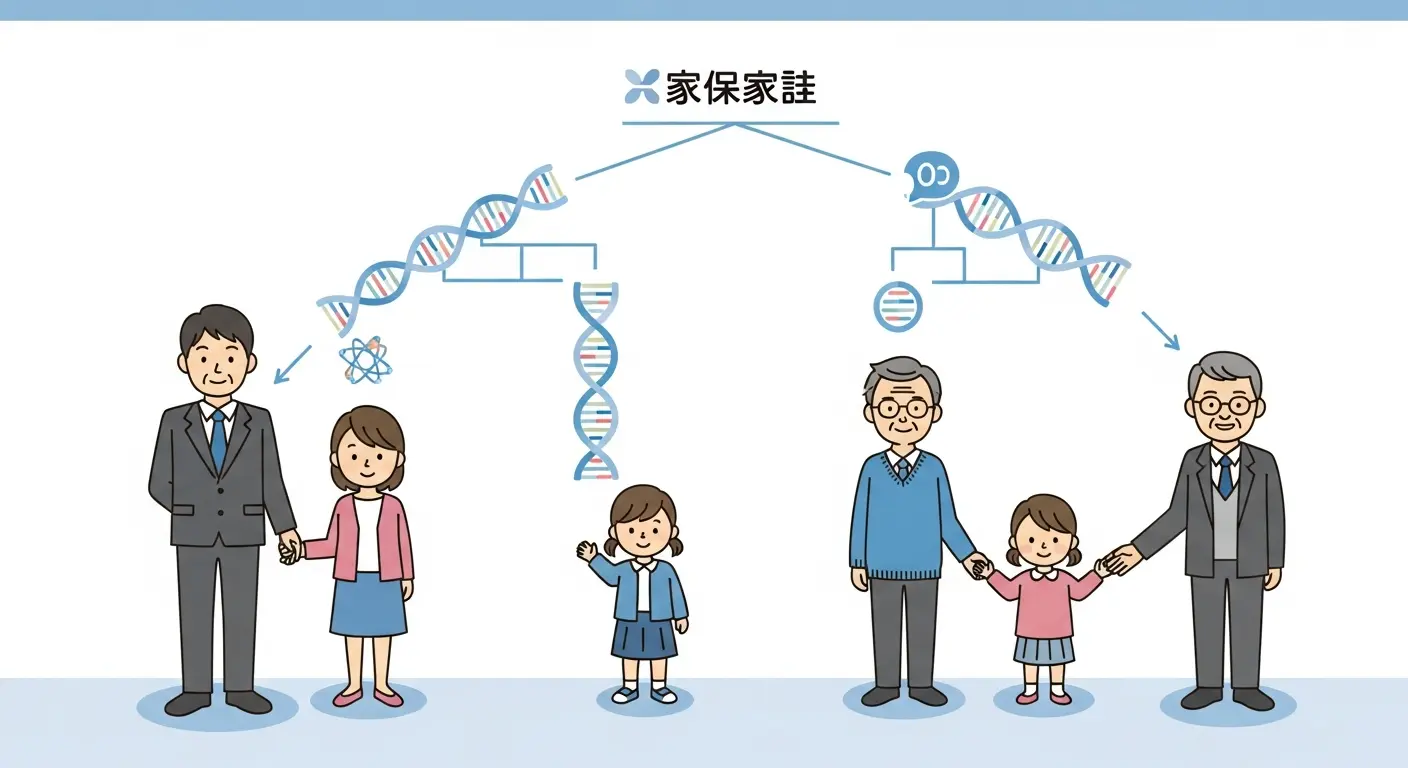 DNA親子鑑定（父子）とは