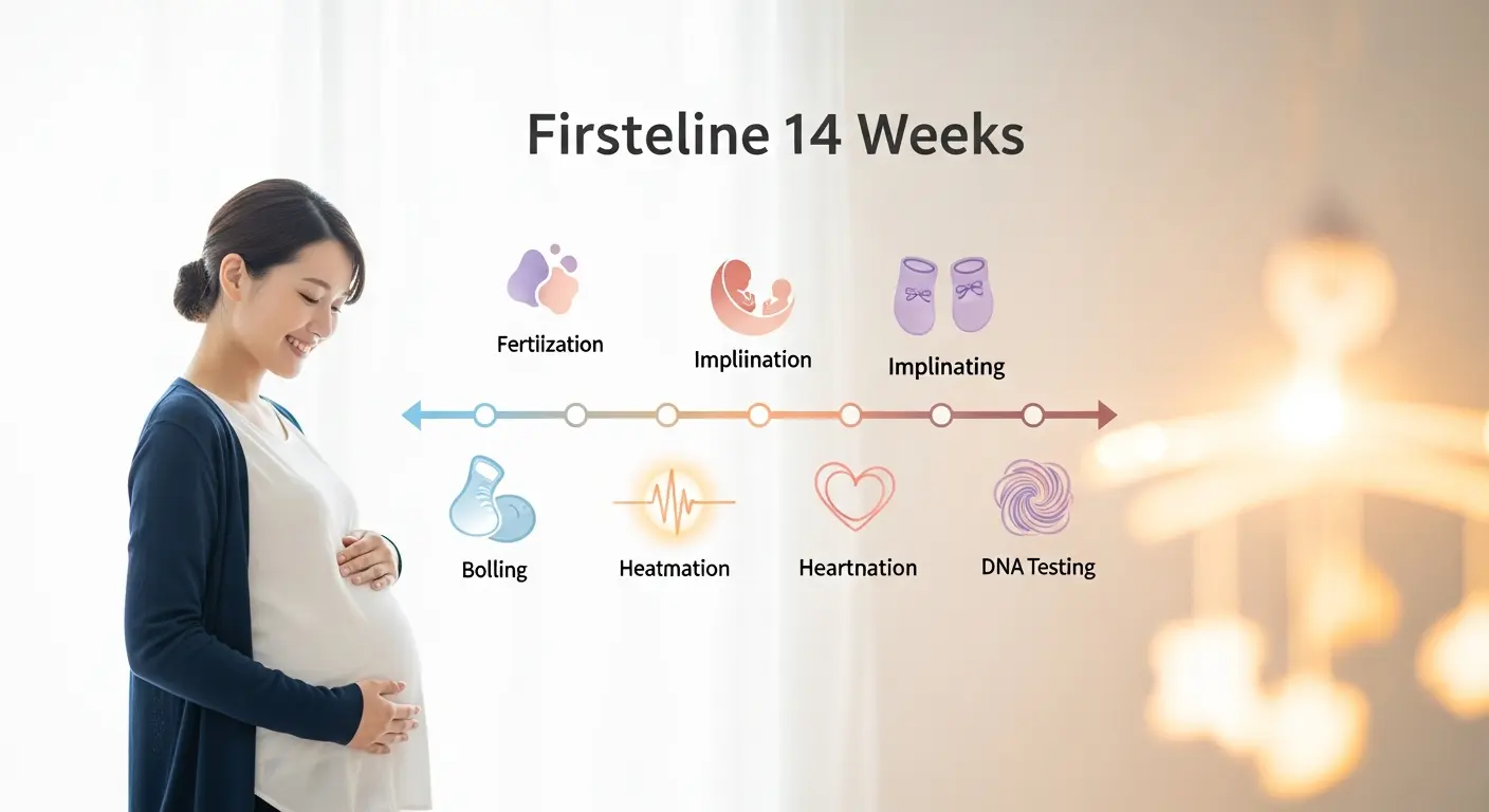 DNA鑑定できるのは妊娠7週目以降 ― 採血前に確認すべきこと