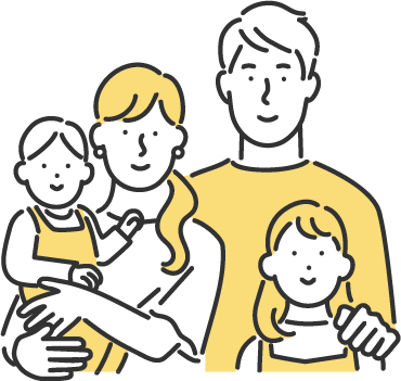 新生児と子供、そして親子間の私的高精度親子DNA鑑定を説明