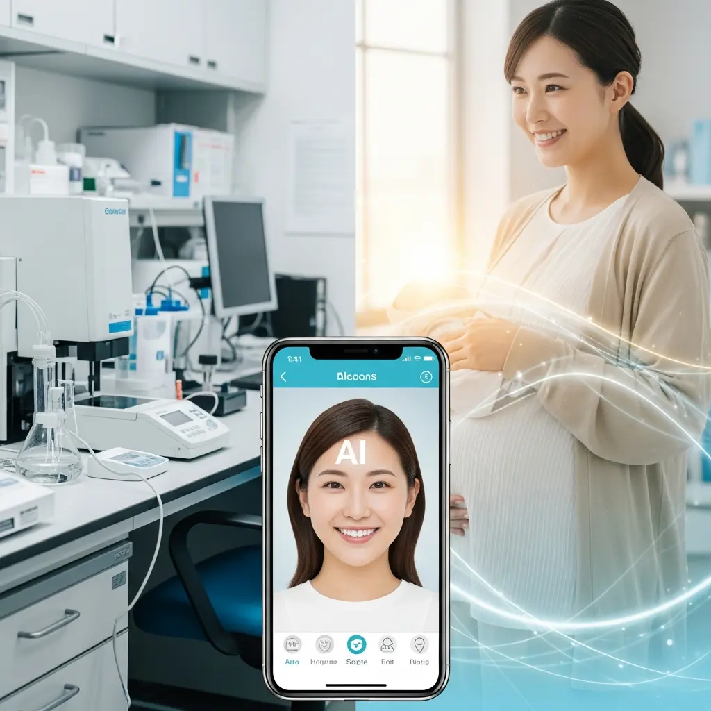 AI顔診断とDNA鑑定の比較表