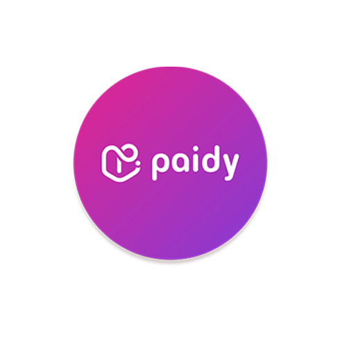 お支払い決済方法にPaidy（ペイディ）を導入し、分割／後払いが可能となりました。