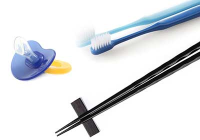 歯ブラシや箸