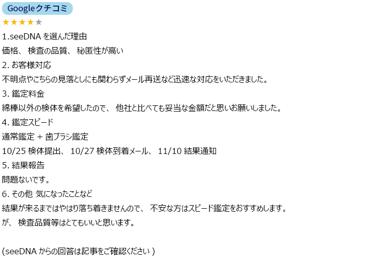 お客様からのメール